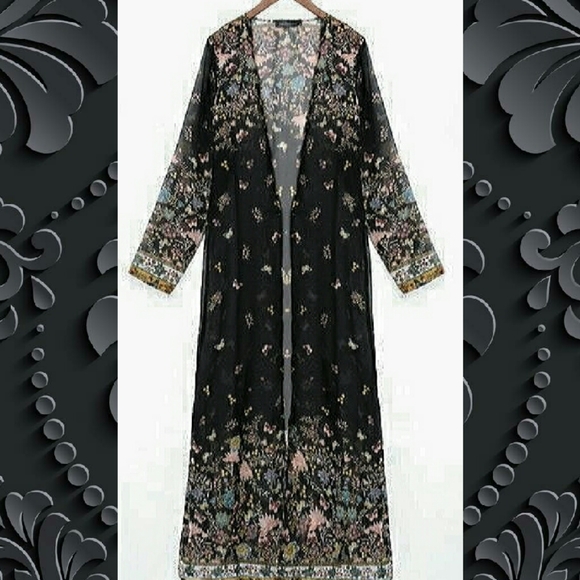 Zanzea Tops - XXL  Chiffon Duster Kimono